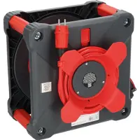 Brennenstuhl Professional Bouwplaats kabelhaspel met Powerblock | KC 3210 5 | IP44 | 33+5m | H07BQ-F3G2.5 - 9212380210