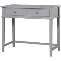 Dorel Home Franklin-Schrijftafel met 1 lade in MDF grijs