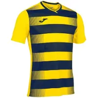 Joma Europa V T-shirt Met Korte Mouwen Geel 12-14 Years Jongen