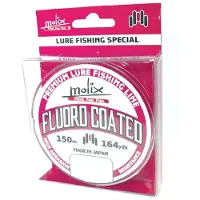 Molix Fluoro Coated Flurocarbon 150 M Rood 0.210 mm