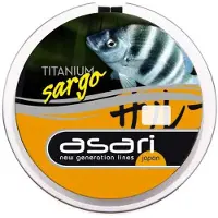 Asari Titanium Sargo Monofilament 300 M Transparant 0.250 mm