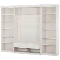 Notio Living Anita-Boekenkast Tv-lowboard - Wit Grenen