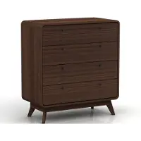 Loft 24 Cassie-Commode - 4-laden - Notenhoutlook