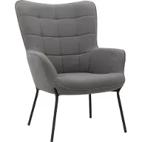 Loft 24 Boris-Loungestoel Antraciet Flavio