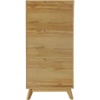 Loft 24 Ezra-Schoenenkast - 3-Kleps - Bruin Eikenlook