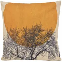 Gek op kussens! Sierkussen moon & tree | 45 x 45 cm | katoen/linnen