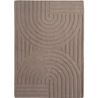 Muratap Japandi vloerkleed art hoogpolig scandinavisch design 3d-effect -