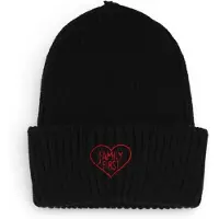 Family First Heren Klassieke pet zwart (OSFA), Casual, Wol HHF2501
