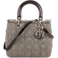 Dior Pre-owned Medium Lady-D Schoudertas