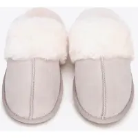 WITTCHEN Dames Beige Suède Leren Pantoffels