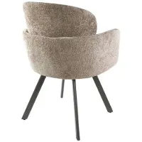 Hoyz Collection armstoel embrace draaibaar verpakt per 2 hoven zand