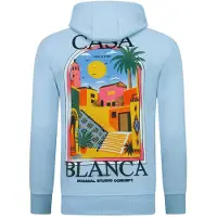 True Rise Oversized hoodie met capuchon casa blanca