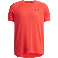 Under Armour UA Tech 2.0 SS-Rood Jongens Sportshirt - Venom Rood - Zwart