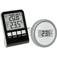 SmartaSaker Palma 30.3067.10 Zwembadthermometer Zwart