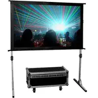 Vidis FOLD 280 - Projectiescherm met poten - 351 cm (138") (16:9), Projectiescherm, Wit