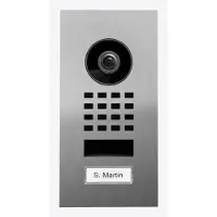 DoorBird D1101V Unterputz Buitenunit voor Video-deurintercom via WiFi WiFi, LAN RVS V4A (geborsteld)
