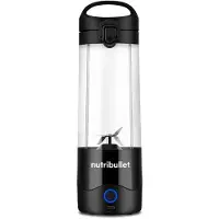 NutriBullet Portable NBP003B Draagbare blender, 475 ml - Zwart