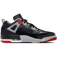 Nike Sneakers laag 'Spizike' lichtgrijs / rood / zwart