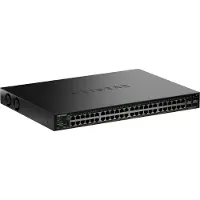 Netgear GS348TPv2 Smart Managed Switch 48x Gigabit Ethernet (PoE+, max. 380 W), 4x 1 Gbit/s SFP