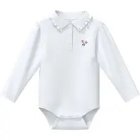 s.Oliver Rompertje/body mauve / violetblauw / wit