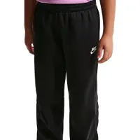 Nike Club Loose Broeken Kinder - Wit - Maat 122 - 128 CM - Katoen Fleece