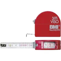 Bmi Viso 405341010 Rolmaat 3 m Staal