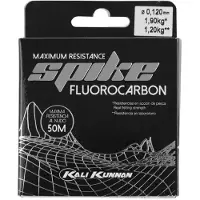 Kali Kunnan Spike Flurocarbon 50 M Transparant 0.120 mm