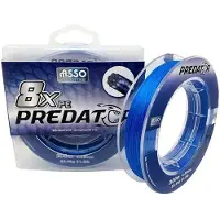 ASSO Pe Predator 8x 300 M Braided Line Transparant 0.520 mm