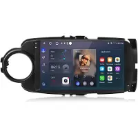 Hexinex Octa-Core autoradio Geschikt voor Toyota Yaris 2011-2018 - Draadloos CarPlay, Android Auto, multimediaspeler, 6GB+128GB