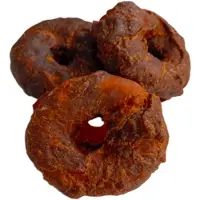 Chikko donuts - 25 stuks - donut met eend en rund - 7cm - snack voor de hond -