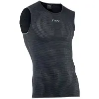 Northwave - Light Jersey Sleeveless - Synthetisch ondergoed XS, grijs