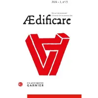 Classiques Garnier AEDIFICARE,2024-01