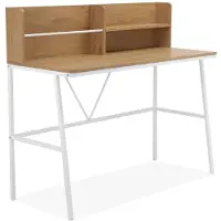 Notio Living Livorno-Bureau - Wit Eiken