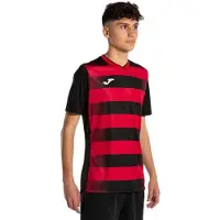 Joma Europa V T-shirt Met Korte Mouwen Rood XL Man