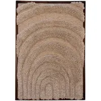 Home67 Wanddecoratie demi wool hanging 70 x 100 cm