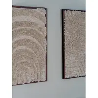 Home67 Wanddecoratie demi wool hanging 70 x 100 cm
