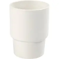 Packlinq Mok, H: 11 cm, d 8,5 cm, wit, 1stuk/ 1 stuk