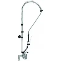 Monolith - Professionele Horeca kraan - Voorspoeldouche - mengkraan - RVS / INOX - 38x23x107 cm (DxBxH) - 6 kg - 9161