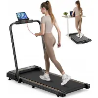 Formill FT51 Loopband voor Thuis – 1-10 km/u - 38x100cm - 120kg - LED - Draadloze Afstandsbediening