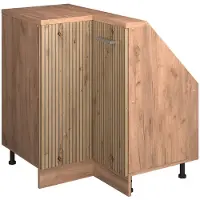 Vicco R-Line Hoekkeukenkast voor schuine wand – 75.6 cm met 1 deur Artisanaal eiken