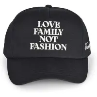 Family First Heren Love Family pet zwart (OSFA), Casual, Katoen HHS2502