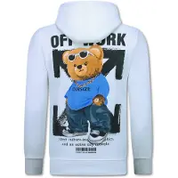 True Rise Oversized hoodie met capuchon off work