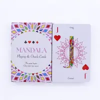 Ancient Wisdom Mandala Speelkaarten & Orakelkaarten – Kaleidoscoop Symmetrie