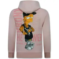 True Rise Oversized hoodie met capuchon the power