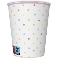Daisy - Papieren bekers - Pastel Dots