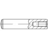 Toolcraft TO-9979398 Cilindrische pen (Ø x l) 20 mm x 18 cm M10 Staal 10 stuk(s)