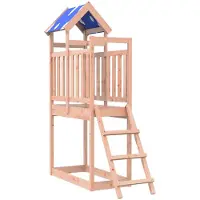 vidaXL Speeltoren Bruin 52,5 x 110,5 x 215 cm Massief Douglas Hout