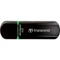 Transcend JetFlash 600 USB-stick 8 GB Blauw TS8GJF600 USB-A 2.0