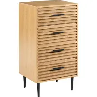 Beliani KEITH - Ladekast - Lichtbruin - MDF
