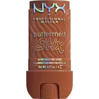 Nyx Professional Make Up Buttermelt Highlighter Stix - Hydraterende en boterzachte formule - Blijft tot 8 uur zitten - Melt To Be